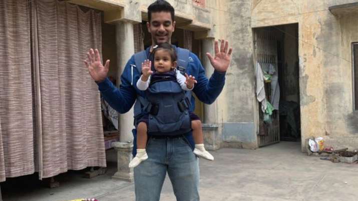 neha dhupia and angad bedi daughter mehr neha dhupia and angad bedi daughter mehr- India TV