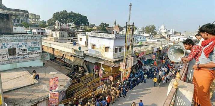 Ayodhya verdict date ahead Home Ministry issues advisory... Ayodhya verdict date ahead Home Ministry issues advisory...- India TV