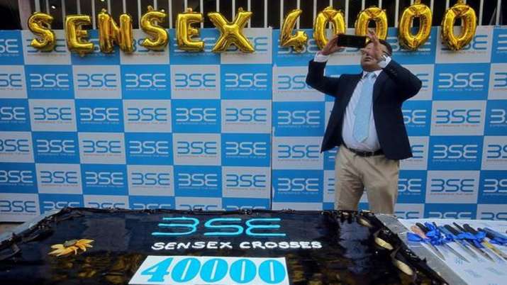 Sensex jumps 184 pts to hit fresh record high; Nifty reclaims 12k-mark Sensex jumps 184 pts to hit fresh record high; Nifty reclaims 12k-mark- India TV Paisa