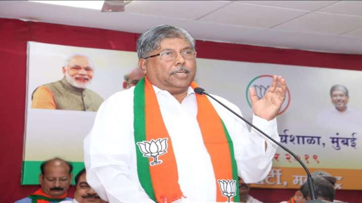 With 119 MLAs we will form BJP government in Maharashtra says Chandrakant Patil With 119 MLAs we will form BJP government in Maharashtra says Chandrakant Patil- India TV