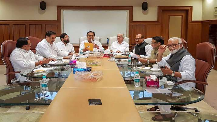 Congress NCP Shiv Sena Meeting Congress NCP Shiv Sena Meeting- India TV