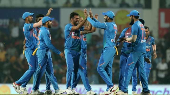Deepak Chahar, Deepak Chahar Hat Trick, t20 hat trick by indian player, Deepak Chahar Records, India Deepak Chahar, Deepak Chahar Hat Trick, t20 hat trick by indian player, Deepak Chahar Records, India- India TV
