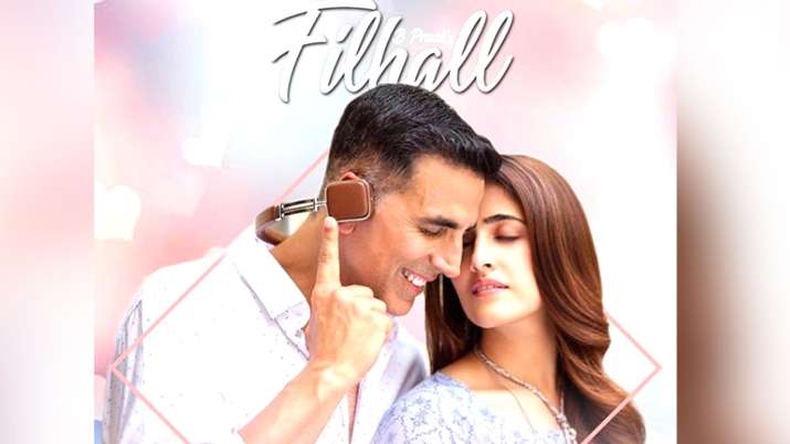 Filhall Song Out: Akshay Kumar and Nupur Sanon Filhall Song Out: Akshay Kumar and Nupur Sanon- India TV