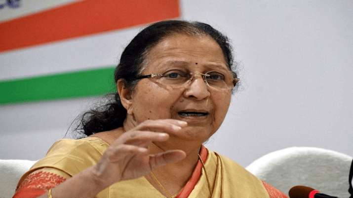 former lok sabha speaker sumitra mahajan । File Photo former lok sabha speaker sumitra mahajan । File Photo- India TV