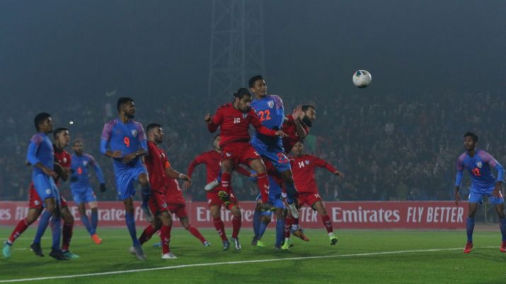 Injury time goal saves India against Afghanista Injury time goal saves India against Afghanista- India TV