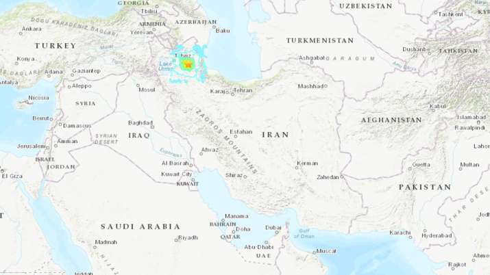 Deadly magnitude 5.9 earthquake hits northwestern Iran, 5 dead | USGS Deadly magnitude 5.9 earthquake hits northwestern Iran, 5 dead | USGS- India TV