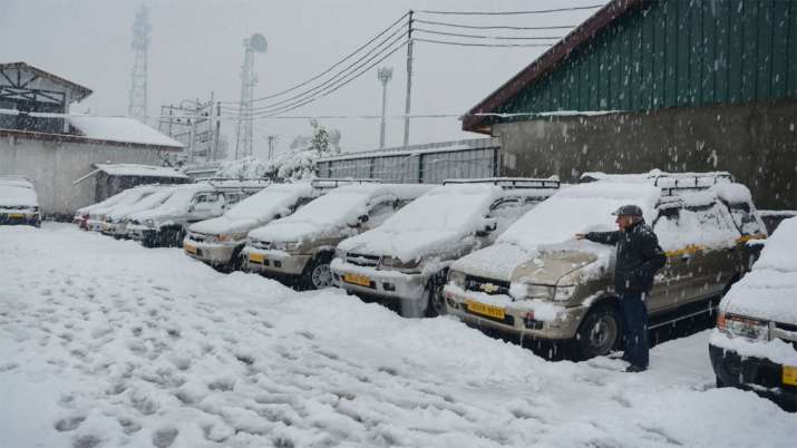 Jammu Kashmir Snow Fall Jammu Kashmir Snow Fall- India TV