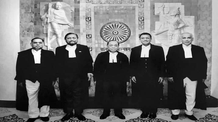 Ayodhya verdict: Security of 5 judges enhanced as... Ayodhya verdict: Security of 5 judges enhanced as...- India TV