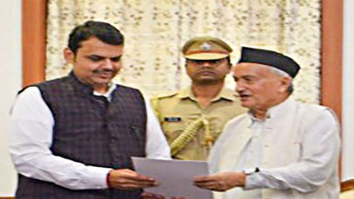 Maharashtra Governor invited BJP to form government Maharashtra Governor invited BJP to form government- India TV