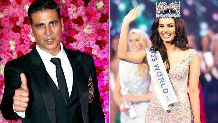 Akshay Kumar and Manushi Chillar Akshay Kumar and Manushi Chillar- India TV