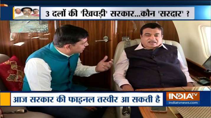 Nitin Gadkari statement on Shivsena-Congress-NCP Government in Maharashtra Nitin Gadkari statement on Shivsena-Congress-NCP Government in Maharashtra - India TV