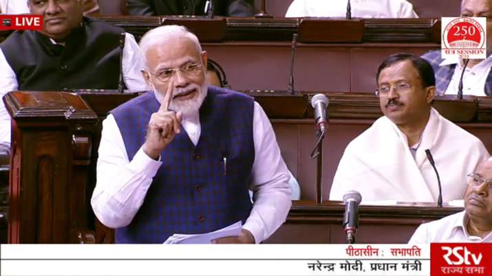 PM Modi Rajya Sabha Speech PM Modi Rajya Sabha Speech - India TV