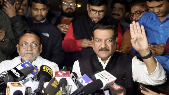 Nationalist Congress Party, NCP, Nawab Malik, Congress, Prithviraj Chavan, Maharashtra government Nationalist Congress Party, NCP, Nawab Malik, Congress, Prithviraj Chavan, Maharashtra government- India TV