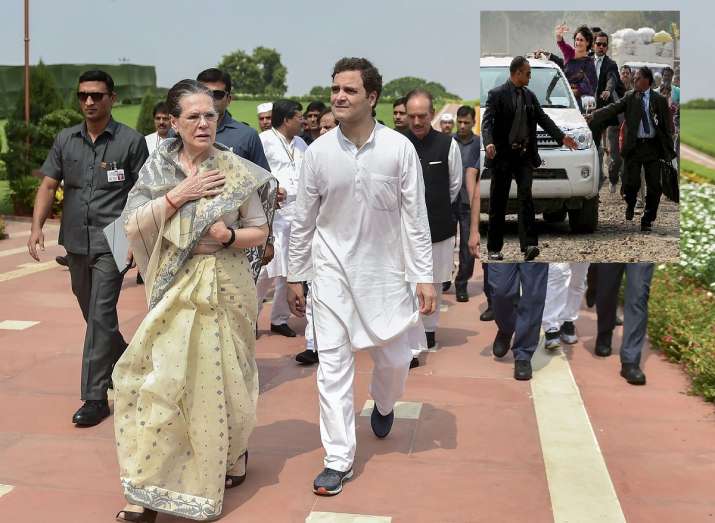 gandhi family spg cover gandhi family spg cover- India TV
