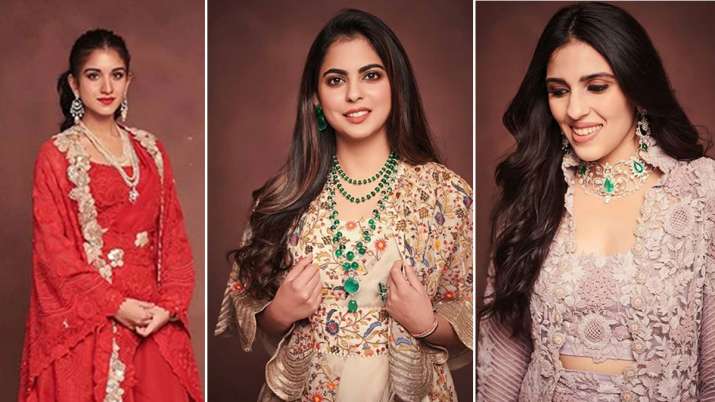 radhika merchant, isha ambani, shloka radhika merchant, isha ambani, shloka- India TV