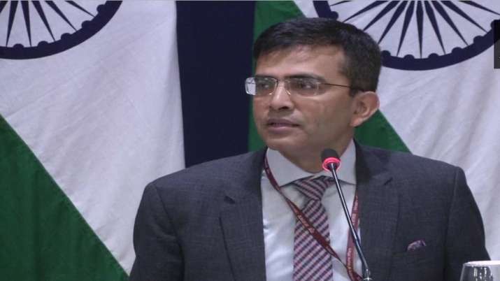 Raveesh Kumar, MEA Raveesh Kumar, MEA- India TV