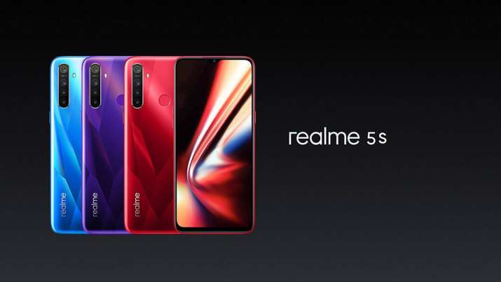 Realme launched cheaper Realme 5s with 48MP quad camera and 5,000mAh battery Realme launched cheaper Realme 5s with 48MP quad camera and 5,000mAh battery- India TV Paisa