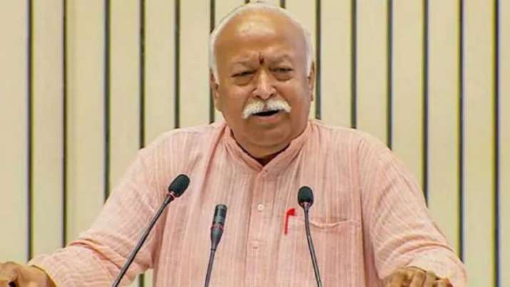 RSS Chief Mohan Bhagwat RSS Chief Mohan Bhagwat - India TV