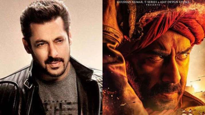 salman khan congratulate ajay devgn salman khan congratulate ajay devgn- India TV