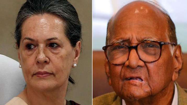 Sonia Gandhi and Sharad Pawar Sonia Gandhi and Sharad Pawar- India TV