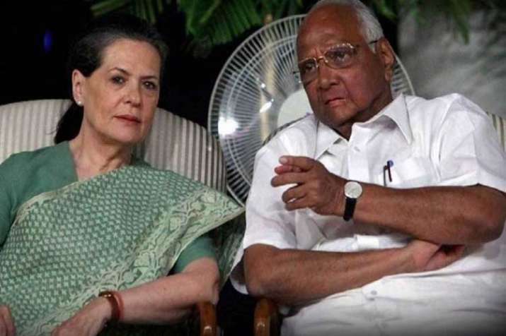 Sonia Gandhi and Sharad Pawar Sonia Gandhi and Sharad Pawar- India TV