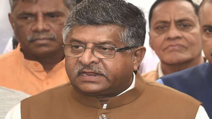 Union Ministers Ravi Shankar Prasad Union Ministers Ravi Shankar Prasad- India TV