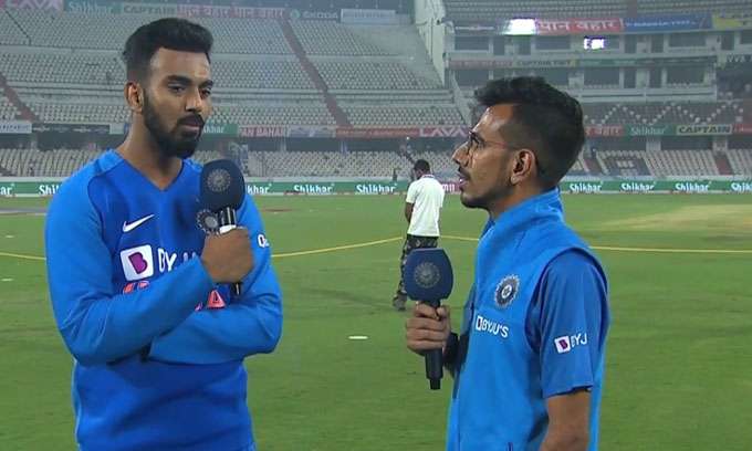 KL Rahul and Yuzvendra Chahal KL Rahul and Yuzvendra Chahal- India TV