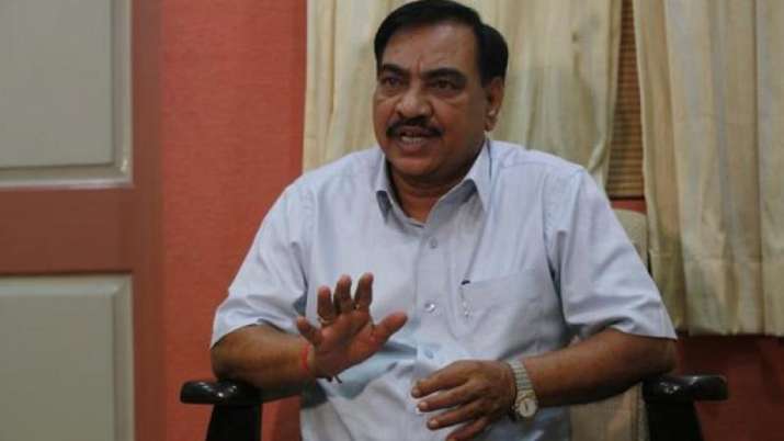 Senior BJP leader Eknath Khadse Senior BJP leader Eknath Khadse- India TV