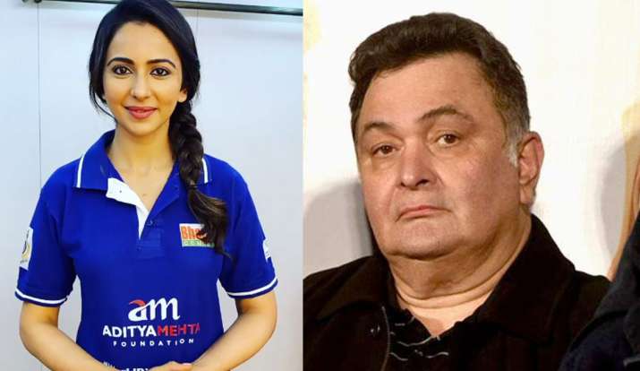 rishi kapoor and rakul preet singh rishi kapoor and rakul preet singh- India TV