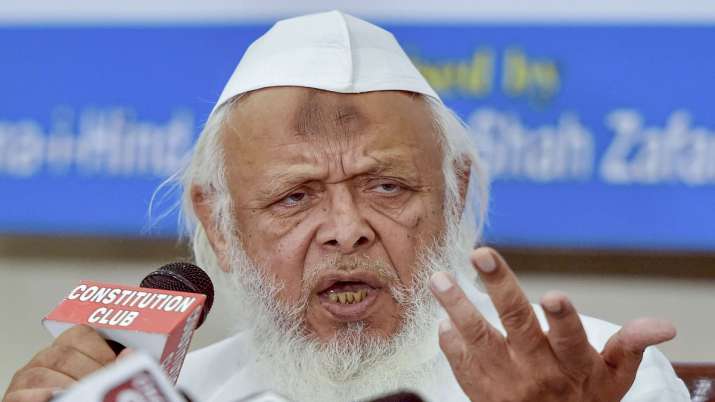 Jamiat Ulema-e-Hind President Maulana Syed Arshad Madani Jamiat Ulema-e-Hind President Maulana Syed Arshad Madani- India TV