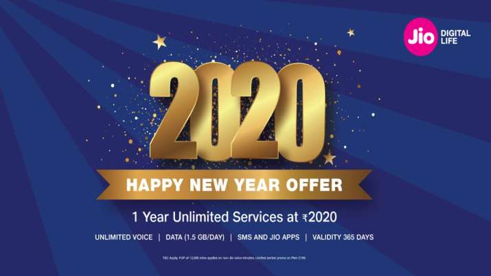 Jio unveils 2020 Happy New year offer Jio unveils 2020 Happy New year offer- India TV Paisa