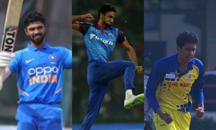 Rituraj Gaikwad, Harshal Patel, and Sai Kishore Rituraj Gaikwad, Harshal Patel, and Sai Kishore- India TV