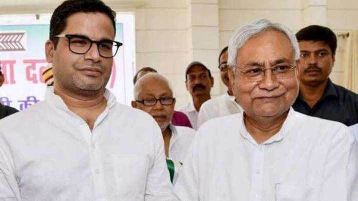 Prashant Kishor and Nitish Kumar Prashant Kishor and Nitish Kumar - India TV