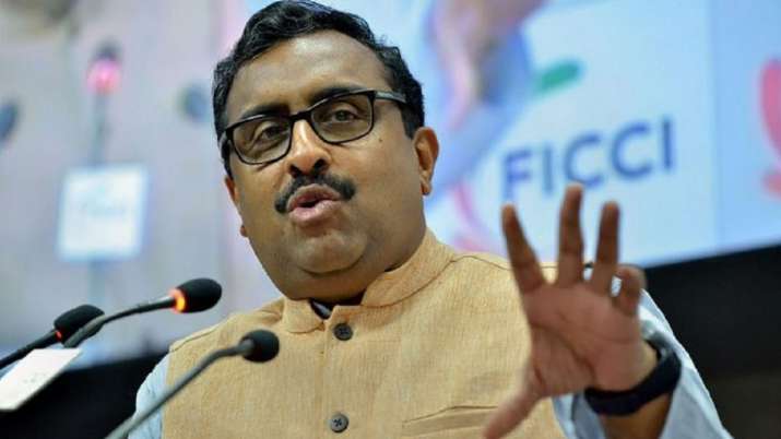 BJP National general secretary Ram Madhav BJP National general secretary Ram Madhav- India TV