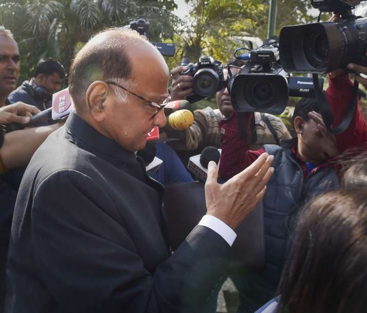 Nationalist Congress Party (NCP) Chief Sharad Pawar Nationalist Congress Party (NCP) Chief Sharad Pawar - India TV