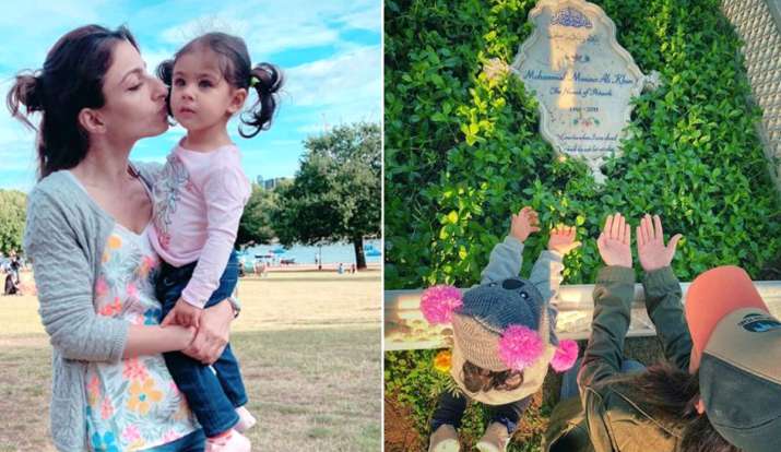 Soha Ali Khan with Inaaya Soha Ali Khan with Inaaya- India TV