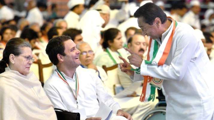 कमलनाथ-सोनिया मुलाकात से प्रदेशाध्यक्ष पद को लेकर कयासबाजी तेज कमलनाथ-सोनिया मुलाकात से प्रदेशाध्यक्ष पद को लेकर कयासबाजी तेज- India TV