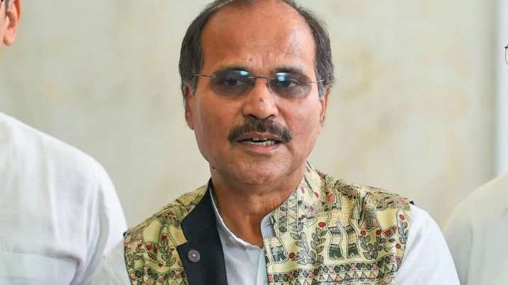 Adhir Ranjan Chowdhury apologize for Nirbala Sitharaman Statement Adhir Ranjan Chowdhury apologize for Nirbala Sitharaman Statement - India TV