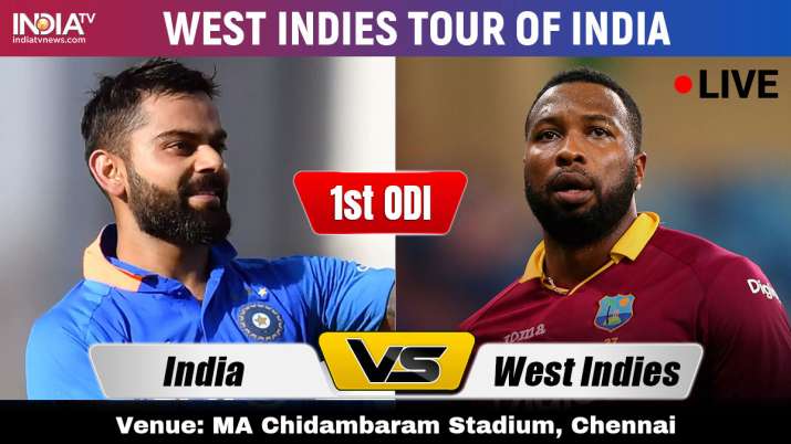 India vs West Indies Live Cricket Streaming 1st ODI : Watch IND vs WI 1st ODI Live Streaming on Hots India vs West Indies Live Cricket Streaming 1st ODI : Watch IND vs WI 1st ODI Live Streaming on Hots- India TV