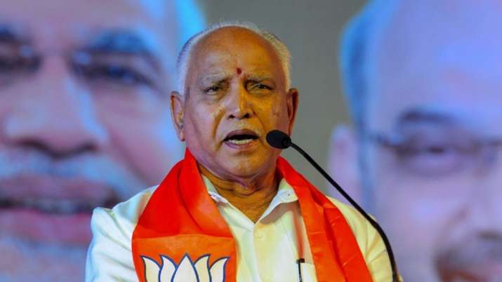भाजपा नेता और कर्नाटक के मुख्यमंत्री बी एस येदियुरप्पा भाजपा नेता और कर्नाटक के मुख्यमंत्री बी एस येदियुरप्पा- India TV