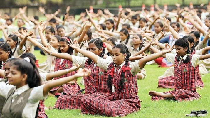 Yoga education will be compulsory for school students in... Yoga education will be compulsory for school students in...- India TV