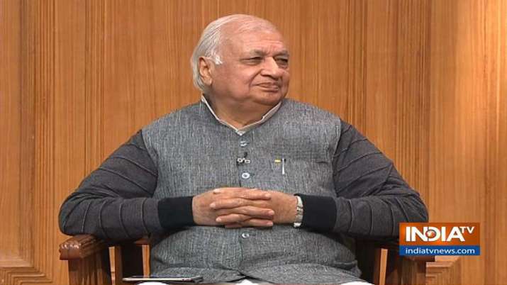 Arif Mohammed Khan in Aap Ki Adalat Arif Mohammed Khan in Aap Ki Adalat- India TV