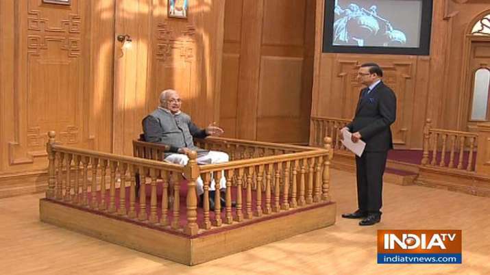 Arif Mohammed Khan in Aap Ki Adalat Arif Mohammed Khan in Aap Ki Adalat- India TV