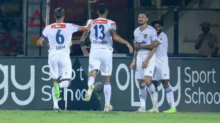 Chennai FC vs Hyderabad FC Chennai FC vs Hyderabad FC- India TV