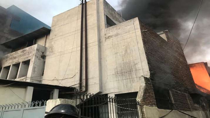 Fire Mayapuri factory Delhi Fire Mayapuri factory Delhi- India TV