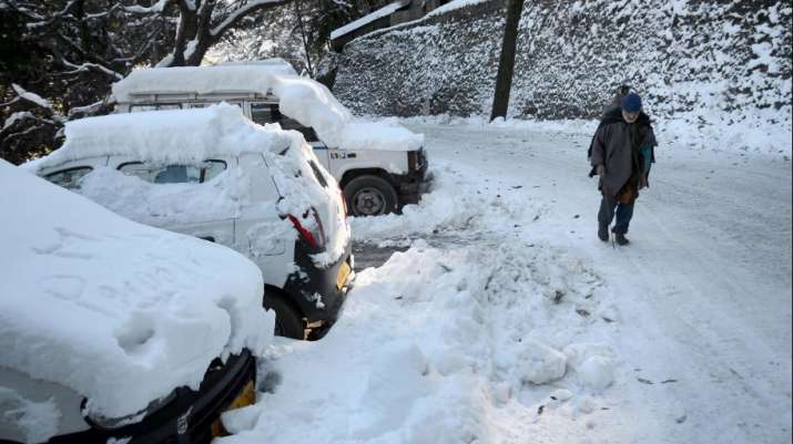 Shimla snow Shimla snow- India TV