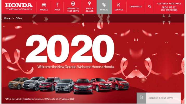 buy your favourite Honda car at an amazing discount buy your favourite Honda car at an amazing discount- India TV Paisa