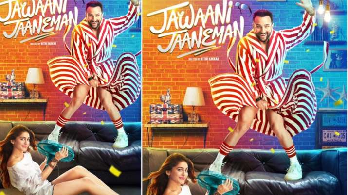 'जवानी जानेमन' सैफ और... 'जवानी जानेमन' सैफ और...- India TV