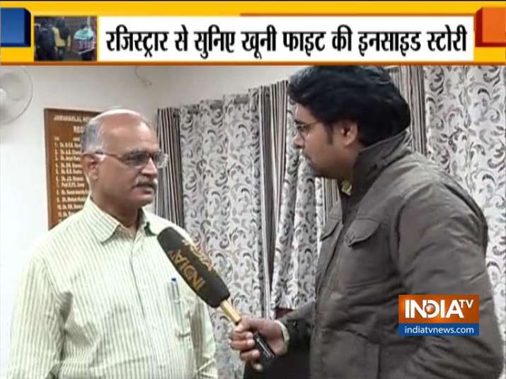 JNU Violence JNU Violence - India TV