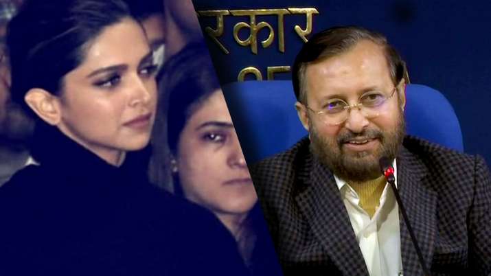 Prakash Javadekar statement on Deepika Padukone JNU Visit Prakash Javadekar statement on Deepika Padukone JNU Visit- India TV
